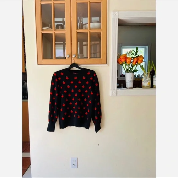 Kate Spade Apple Toss Sweater - Picture 10 of 13
